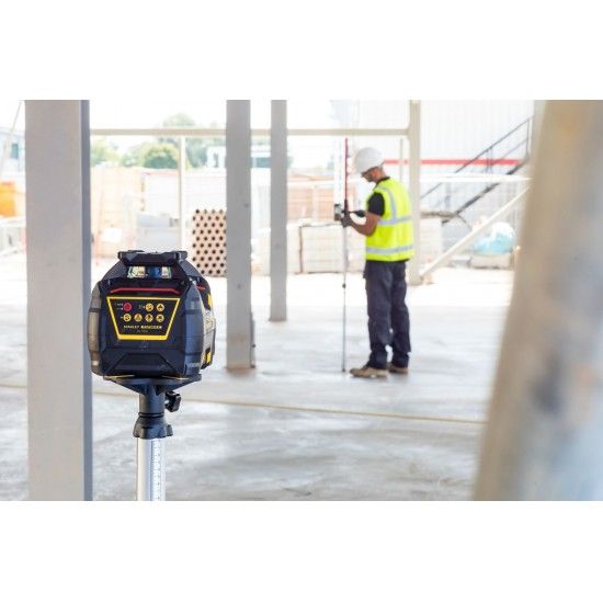 Nível a laser rotativo 600m - Vermelho - Bateria de lítio recarregável refª FMHT77447-1 STANLEY Nível a laser rotativo 600m - Vermelho - Bateria de lítio recarregável refª FMHT77447-1 STANLEY