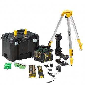 Nvel a laser rotativo 600m - Verde - Bateria de ltio recarregvel ref FMHT77448-1 STANLEY