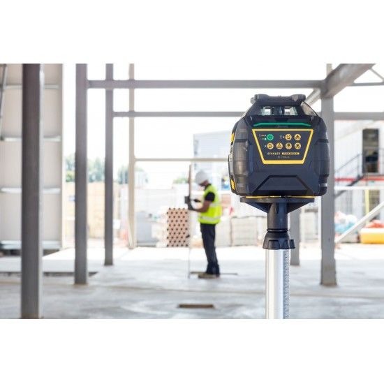 Nvel a laser rotativo 600m - Verde - Bateria de ltio recarregvel ref FMHT77448-1 STANLEY