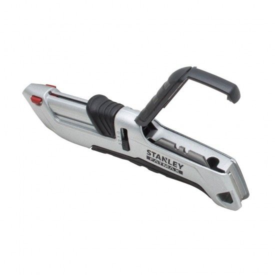 Faca metálica com barra - 3 posições - bimaterial refª FMHT10367-0 STANLEY Faca metálica com barra - 3 posições - bimaterial refª FMHT10367-0 STANLEY