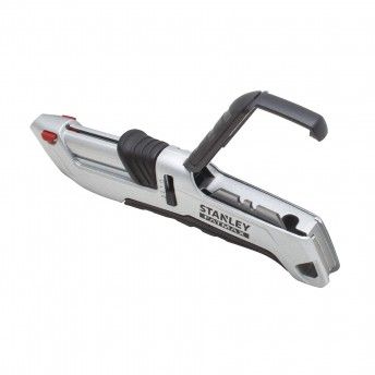 Faca metálica com barra - 3 posições - bimaterial refª FMHT10367-0 STANLEY Faca metálica com barra - 3 posições - bimaterial refª FMHT10367-0 STANLEY