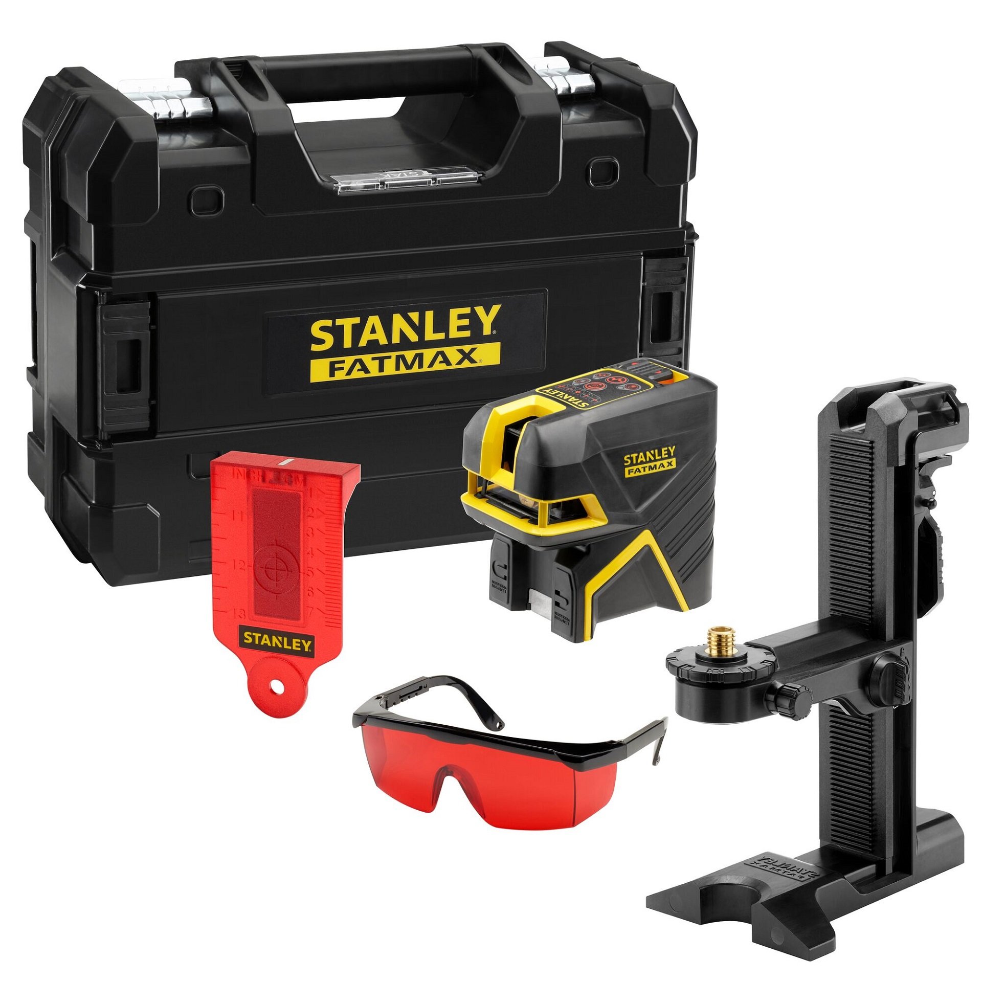 NÍVEL LASER CRUZ + 2 PONTOS VERMELHO 20m FMHT1-77414 STANLEY