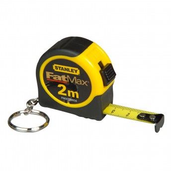 Fita mtrica 2m x 13mm mini Fita mtrica com chaveiro em recipiente de plstico ref FMHT1-33856 STA