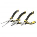 Conjunto mini-alicate FATMAX 3 peas (Universal, diagonal e a boca longa) ref FMHT0-80524 STANLEY