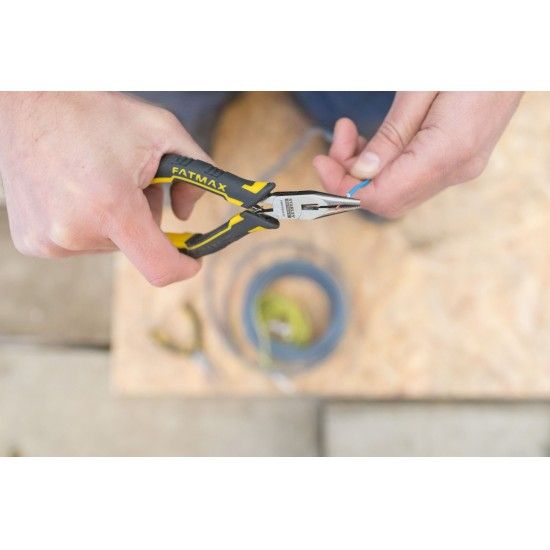 Mini-alicate boca longa com cortador FatMax ref� FMHT0-80517 STANLEY