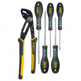 Kit chaves fendas + Alicate 6p ref FMHT0-62639 STANLEY