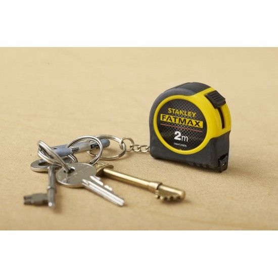 Fita métrica 2m x 13mm mini Fita métrica com porta-chaves refª FMHT0-33856 STANLEY Fita métrica 2m x 13mm mini Fita métrica com porta-chaves refª FMHT0-33856 STANLEY