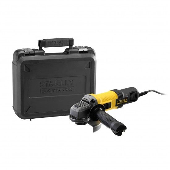 MINI-Rebarbadora de 850W 125mm COM MALETA refª FMEG220K-QS STANLEY MINI-Rebarbadora de 850W 125mm COM MALETA refª FMEG220K-QS STANLEY