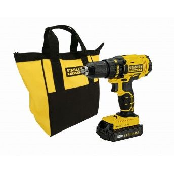 Aparafusadora 18V, mandril de 13mm com 22 + 1 posies, 2 velocidades 0 - 350/1.500 rpm, torque mxi