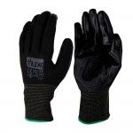 Luva Nitrilica Preta T6 XS refª FLNP6XS FLUX Luva Nitrilica Preta T6 XS refª FLNP6XS FLUX