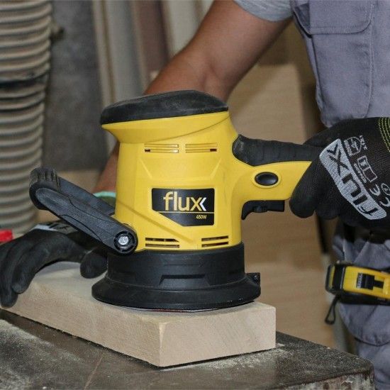Lixadora Orbital 125mm 450w refª FLO450 FLUX Lixadora Orbital 125mm 450w refª FLO450 FLUX