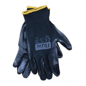 Luva Nitrilica Preta T6 XS  ref FLNP6XS FLUX