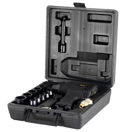 Kit Chave de Impacto Pneumática 1/2" refª FKCIP12 FLUX Kit Chave de Impacto Pneumática 1/2" refª FKCIP12 FLUX