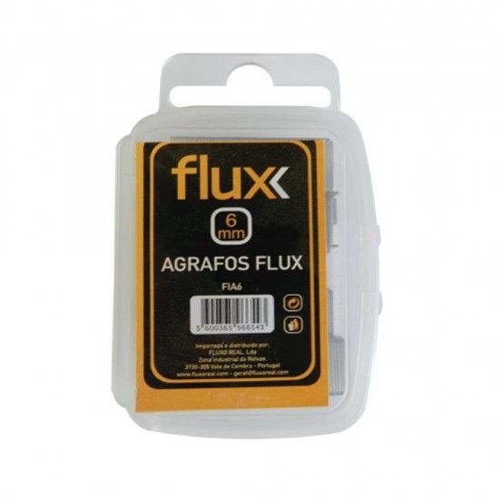 Agrafos 6mm x 1000 refª FIA6 FLUX Agrafos 6mm x 1000 refª FIA6 FLUX