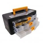 Caixa Organizadora 3 Gavetas 390x190x170  ref� FCO3G390 FLUX