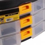 Caixa Organizadora 3 Gavetas 390x190x170  ref� FCO3G390 FLUX