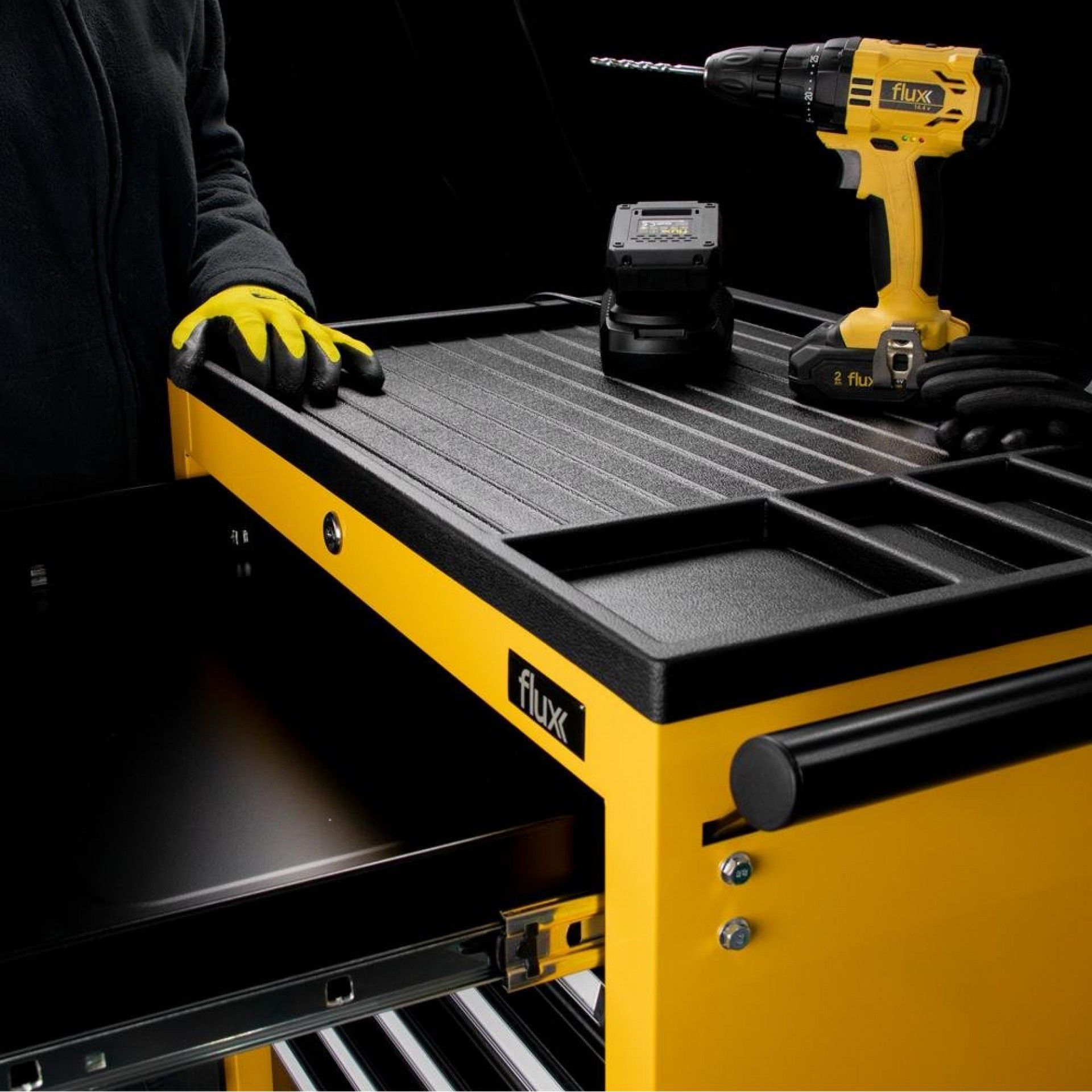 Carro Metálico 7 Gavetas sem Ferramentas refª FCM7GSF FLUX