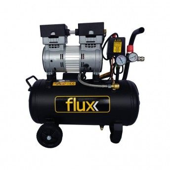 Compressor Ar Silencioso 24Lts 1,0HP ref FCAS241 FLUX