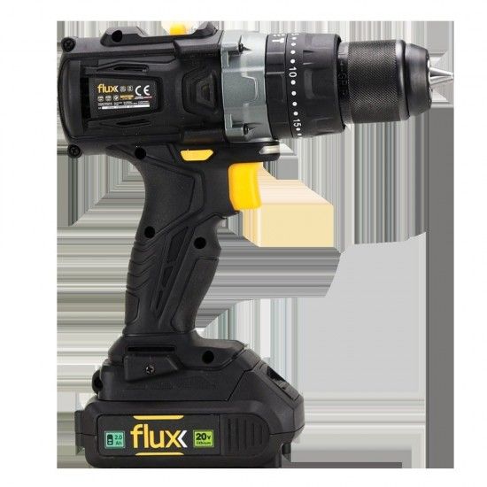 Aparafusadora Percussão Brushless Sem Fios 20V Li Exock  refª FBPB20LE FLUX Aparafusadora Percussão Brushless Sem Fios 20V Li Exock  refª FBPB20LE FLUX
