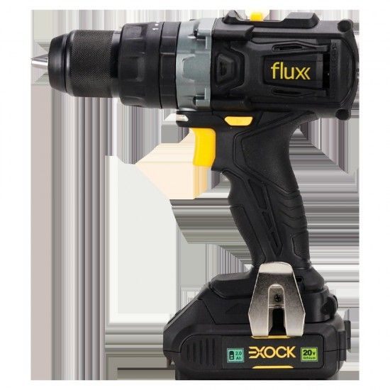 Aparafusadora Percussão Brushless Sem Fios 20V Li Exock  refª FBPB20LE FLUX Aparafusadora Percussão Brushless Sem Fios 20V Li Exock  refª FBPB20LE FLUX