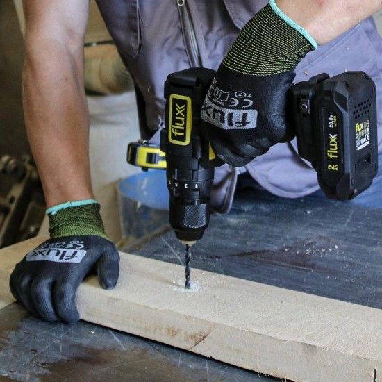 Aparafusadora Sem Fios 20V Exock 2x2,0Ah e carregador refª FASF20220L FLUX Aparafusadora Sem Fios 20V Exock 2x2,0Ah e carregador refª FASF20220L FLUX