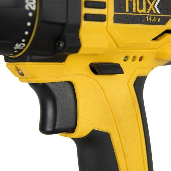 Aparafusadora Sem Fios 14,4V 2x2,0Ah Litio refª FASF144220L FLUX Aparafusadora Sem Fios 14,4V 2x2,0Ah Litio refª FASF144220L FLUX