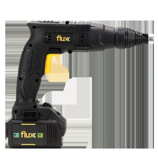 Aparafusadora Gesso Sem Fios 20V Li Exock+Adaptador ref FAGC20LE FLUX