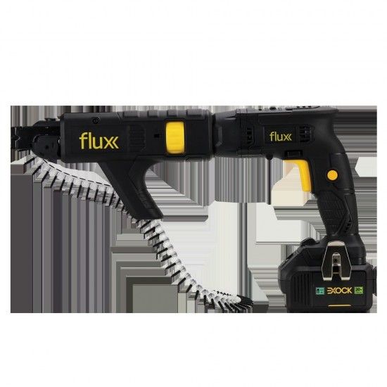 Aparafusadora Gesso Sem Fios 20V Li Exock+Adaptador ref FAGC20LE FLUX