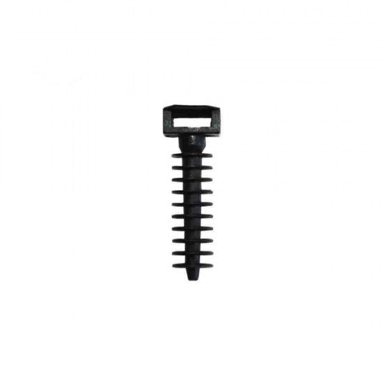 Bucha para abraadeira preto n 8 25unidades embalado ref E48196 EDM