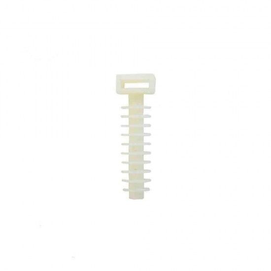 Bucha para abraçadeira branca n°8 25 unidades/blister embalada refª E48183 EDM Bucha para abraçadeira branca n°8 25 unidades/blister embalada refª E48183 EDM