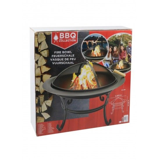 Lareira Exterior, Ao, 58.5x75.5cm ref ED-6638 MADER