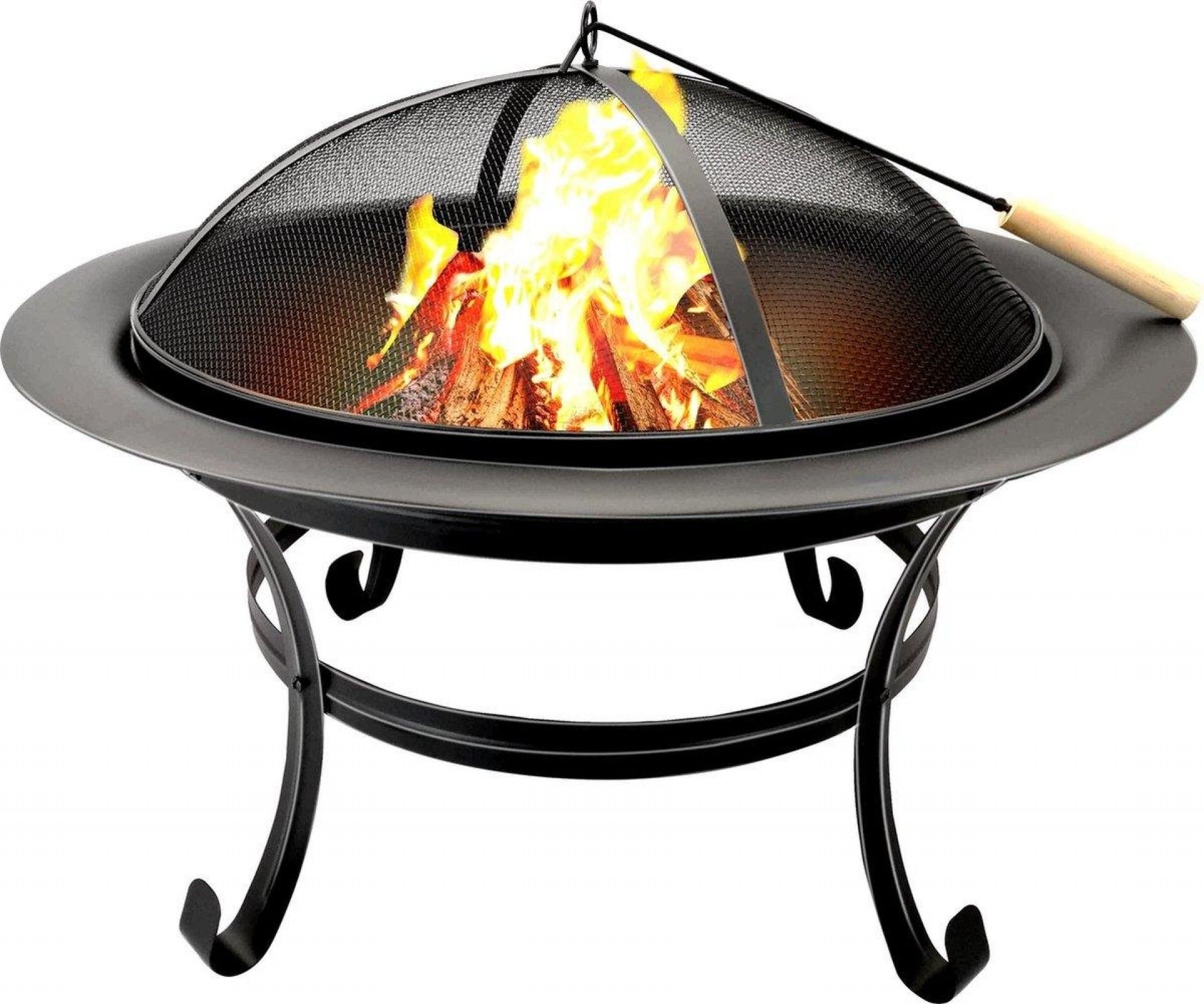 Lareira Exterior, Aço, 58.5xØ75.5cm refª ED-6638 MADER