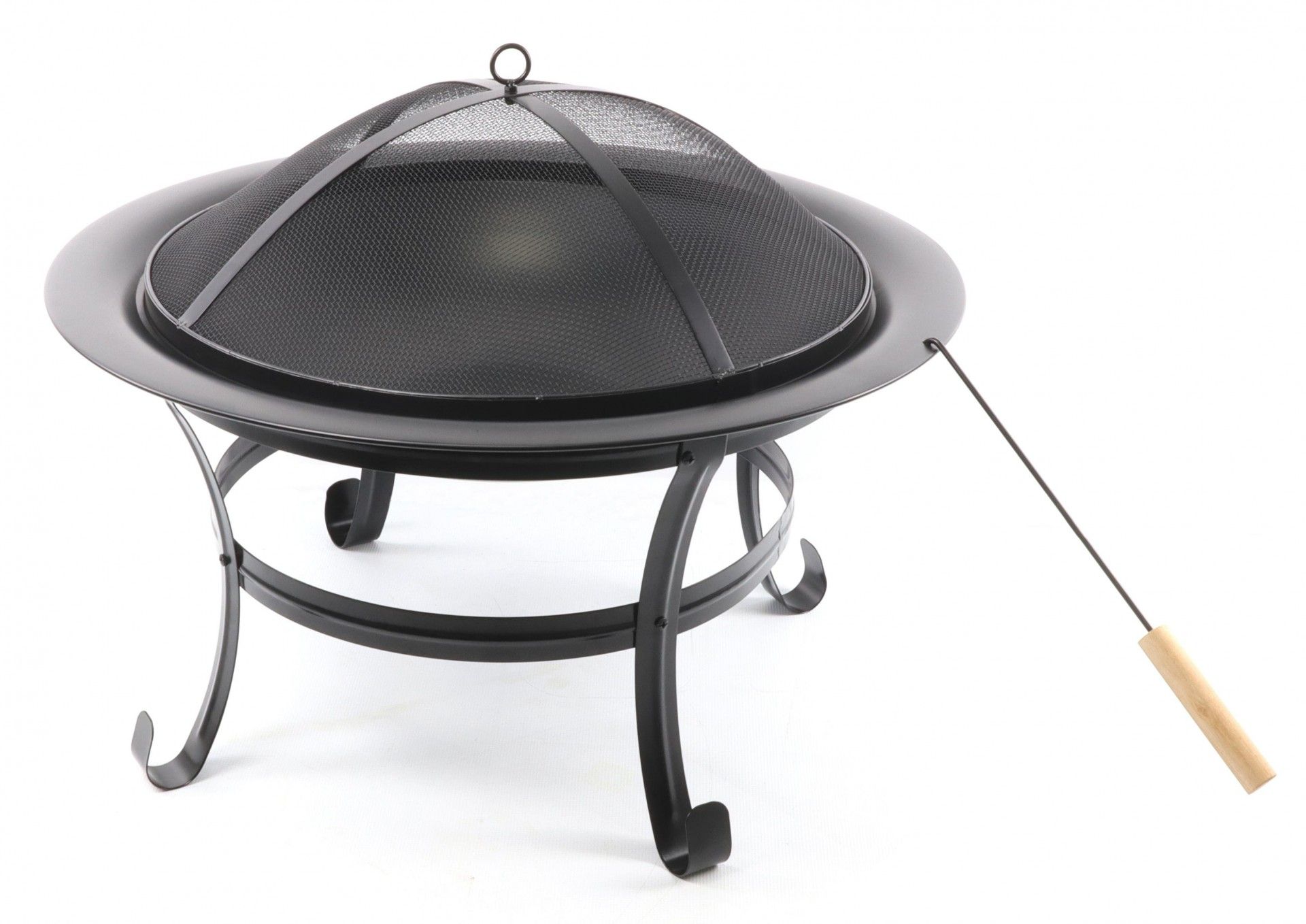 Lareira Exterior, Aço, 58.5xØ75.5cm refª ED-6638 MADER