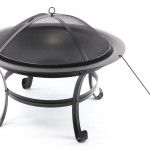 Lareira Exterior, A�o, 58.5x�75.5cm ref� ED-6638 MADER