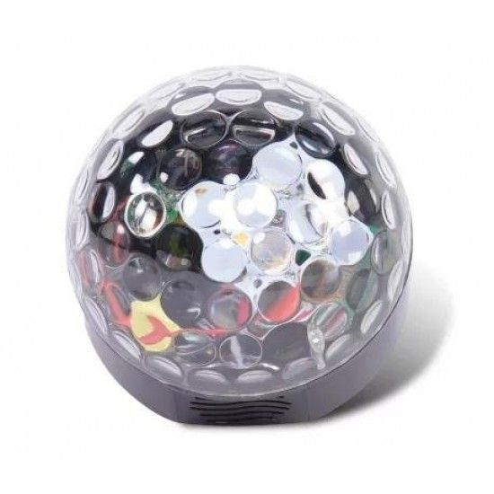 Luz LED Decorativa Bluetooth para Discoteca PARTY FUN com Coluna e Controlo Remoto ref ED-6670 MADE