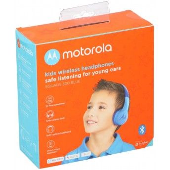 Auscultadores Bluetooth Motorola Squads 300 Azul ref ED-4081 MADER
