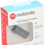Auricular Bluetooth com Microfone Motorola HK105 Preto ref ED-3764 MADER
