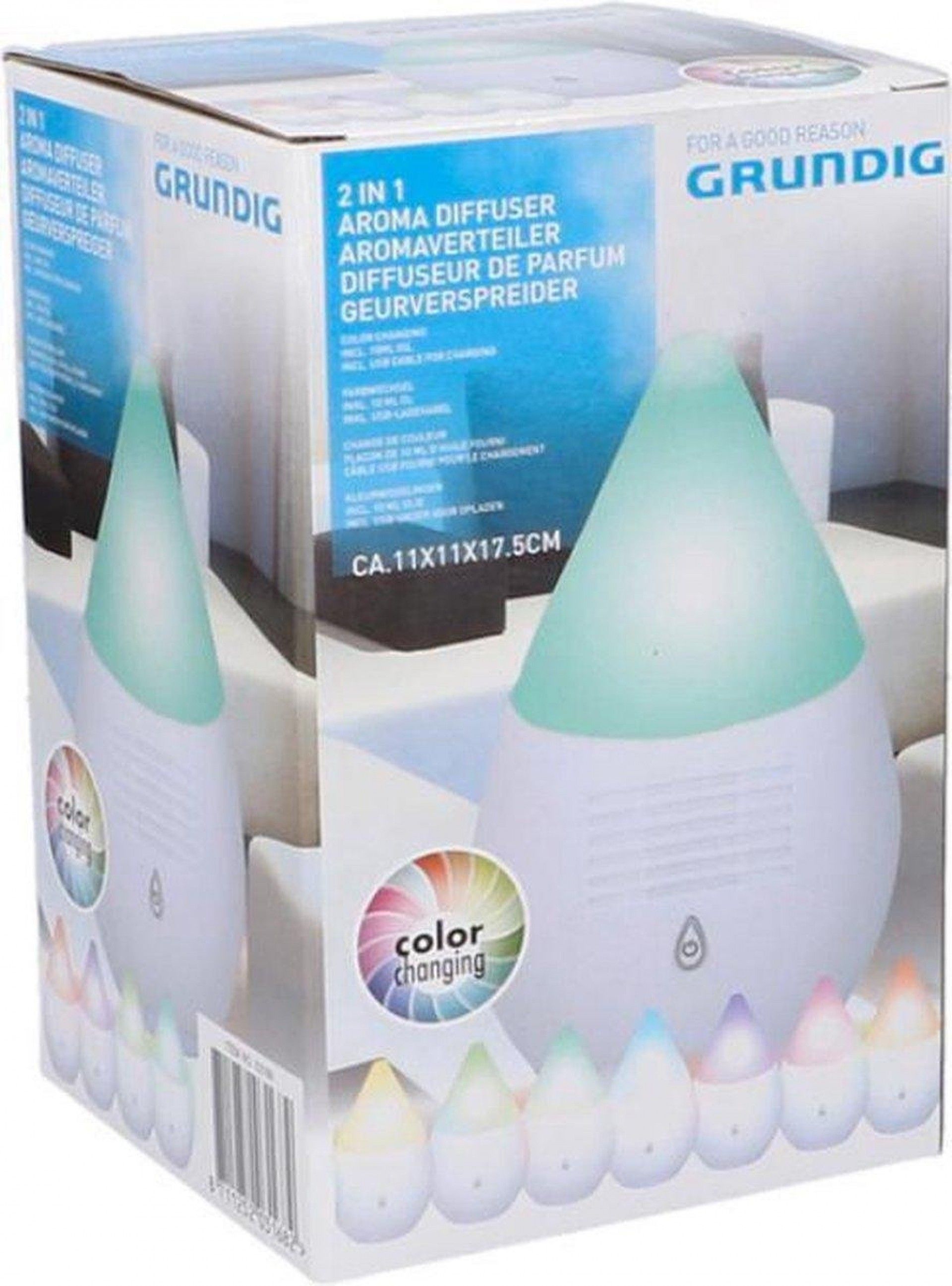 Difusor de Aroma, com óleo incluído - Grundig refª ED-3168 MADER