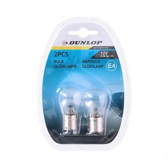 Pack 2 lmpadas 12v 21w reposio automvel ref 99960 DUNLOP