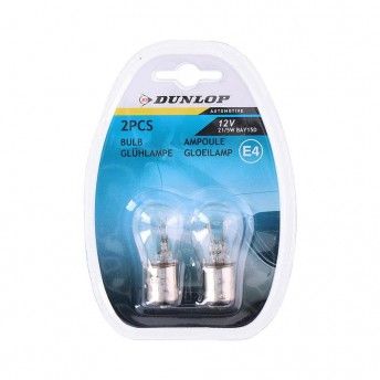 Pack 2 lmpadas 12v 21/5w reposio automvel ref 99961 DUNLOP