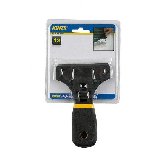 Raspador vidro com lamina 14,5x9,2cm ref 99901 KINZO