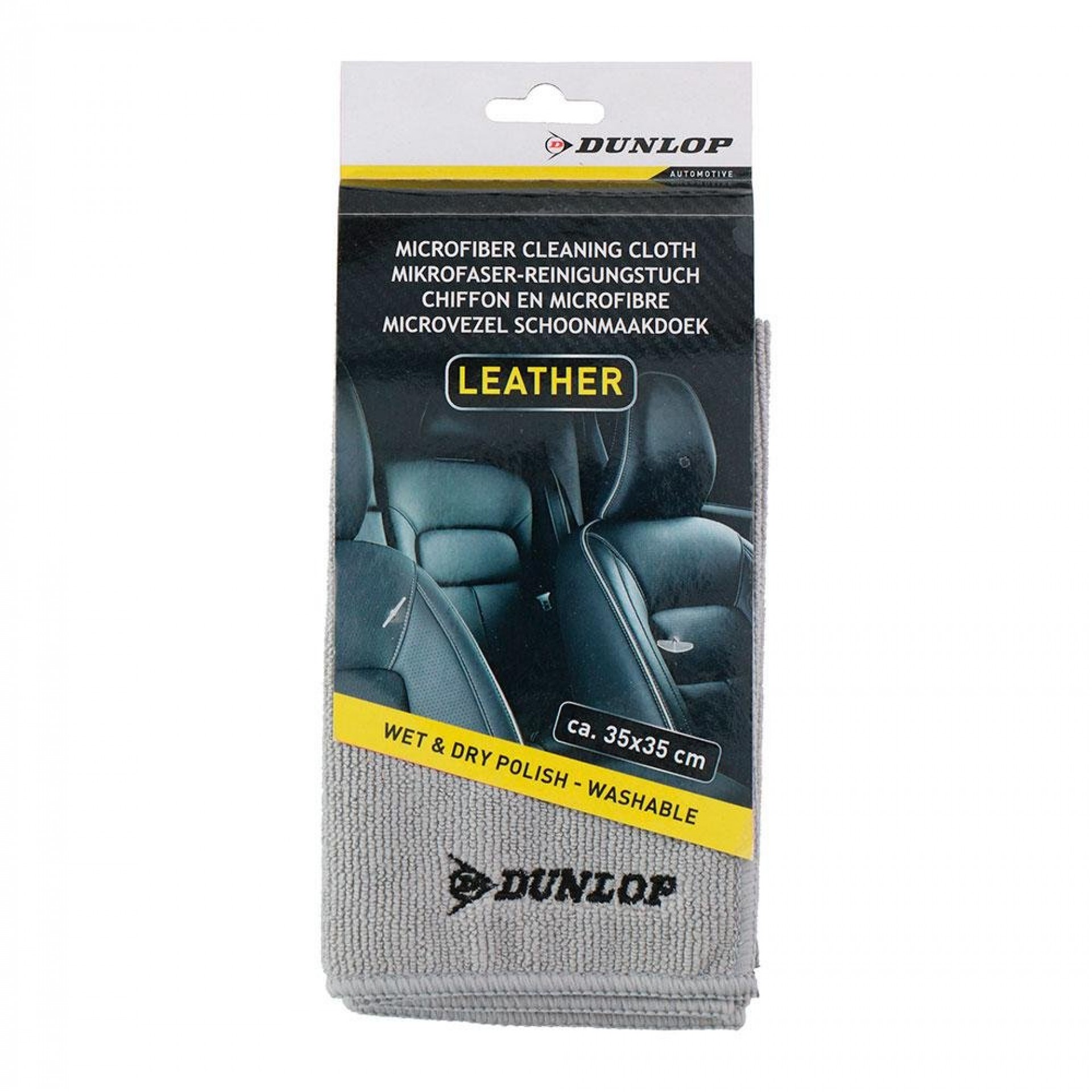 Pano de microfibras medida: 35x35cm refª 99620 DUNLOP