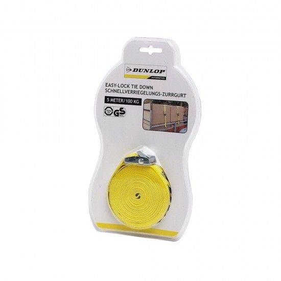 Fixação com fecho simples 5m 100kg refª 99621 DUNLOP Fixação com fecho simples 5m 100kg refª 99621 DUNLOP