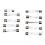 Set de 10 fusíveis variados de vidro para carro cores / modelos diversos refª 99550 DUNLOP Set de 10 fusíveis variados de vidro para carro cores / modelos diversos refª 99550 DUNLOP