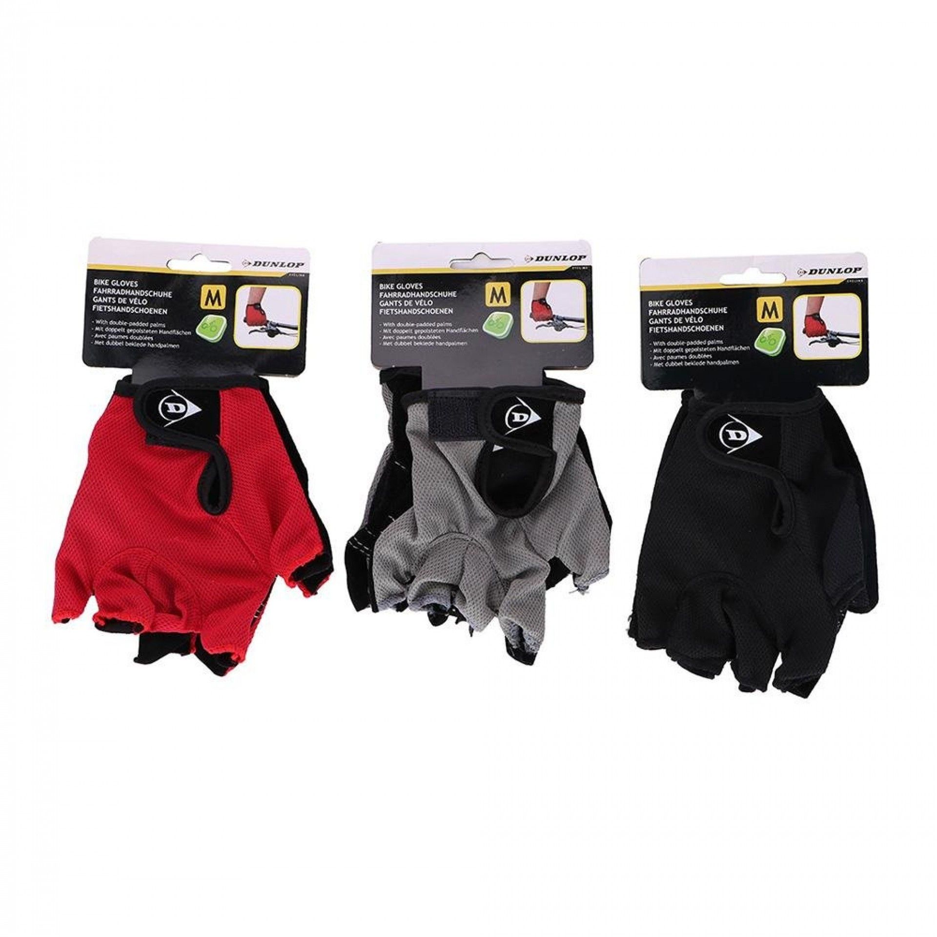 Luvas de ciclismo m cores / modelos diversos refª 99542 DUNLOP