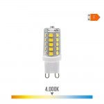 L�mpada g9 led 3w 260lm 4000k luz dia regul�vel �1,7x4,9cm ref� 98953 EDM