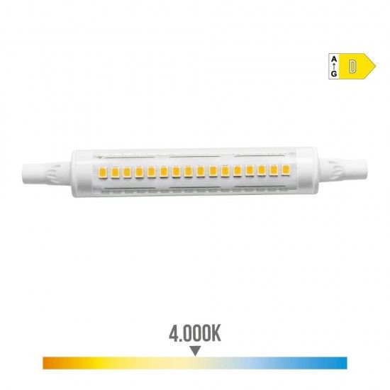 Lâmpada lineal led 118mm r7s 9w 1250lm 4.000k luz dia ø1,6x11,8cm refª 98988 EDM Lâmpada lineal led 118mm r7s 9w 1250lm 4.000k luz dia ø1,6x11,8cm refª 98988 EDM
