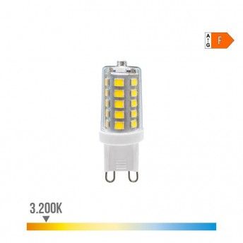 Lâmpada g9 led 3w 260lm 3200k luz quente regulável ø1,7x4,9cm refª 98952 EDM Lâmpada g9 led 3w 260lm 3200k luz quente regulável ø1,7x4,9cm refª 98952 EDM