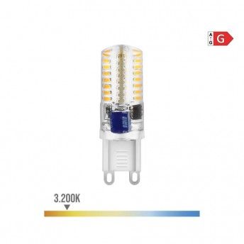 Lmpada led de silicone g9 2,5w 170lm 3200k luz quente 15x50mm ref 98911 EDM
