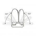 Lâmpada leaf led e27 30w 3.155im 6.500k luz fria. refª 98907 EDM Lâmpada leaf led e27 30w 3.155im 6.500k luz fria. refª 98907 EDM